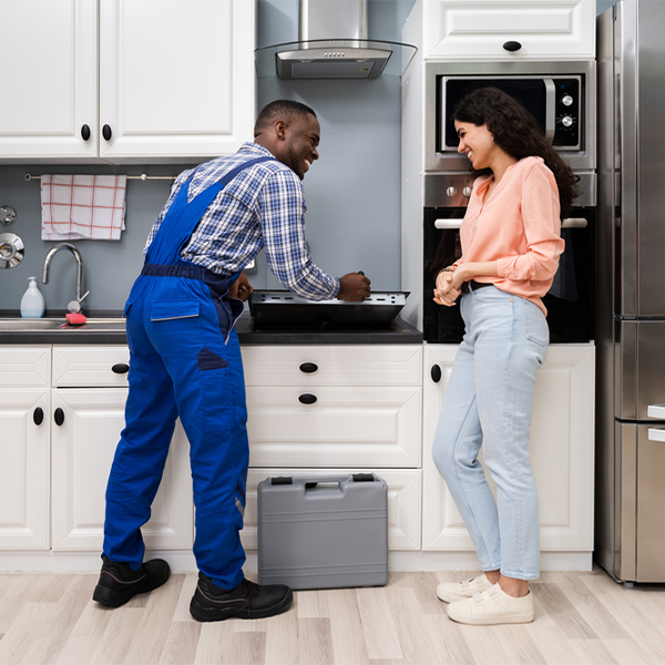 can you provide an estimate for cooktop repair before beginning any work in Montmorenci